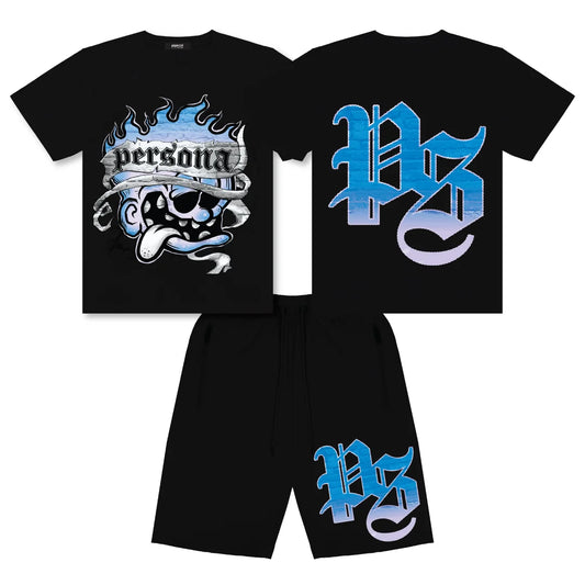 PERSONA TECH FLEECE SHORT SET