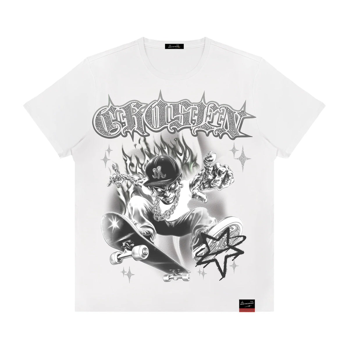 CHOSEN RHINESTONE TEE