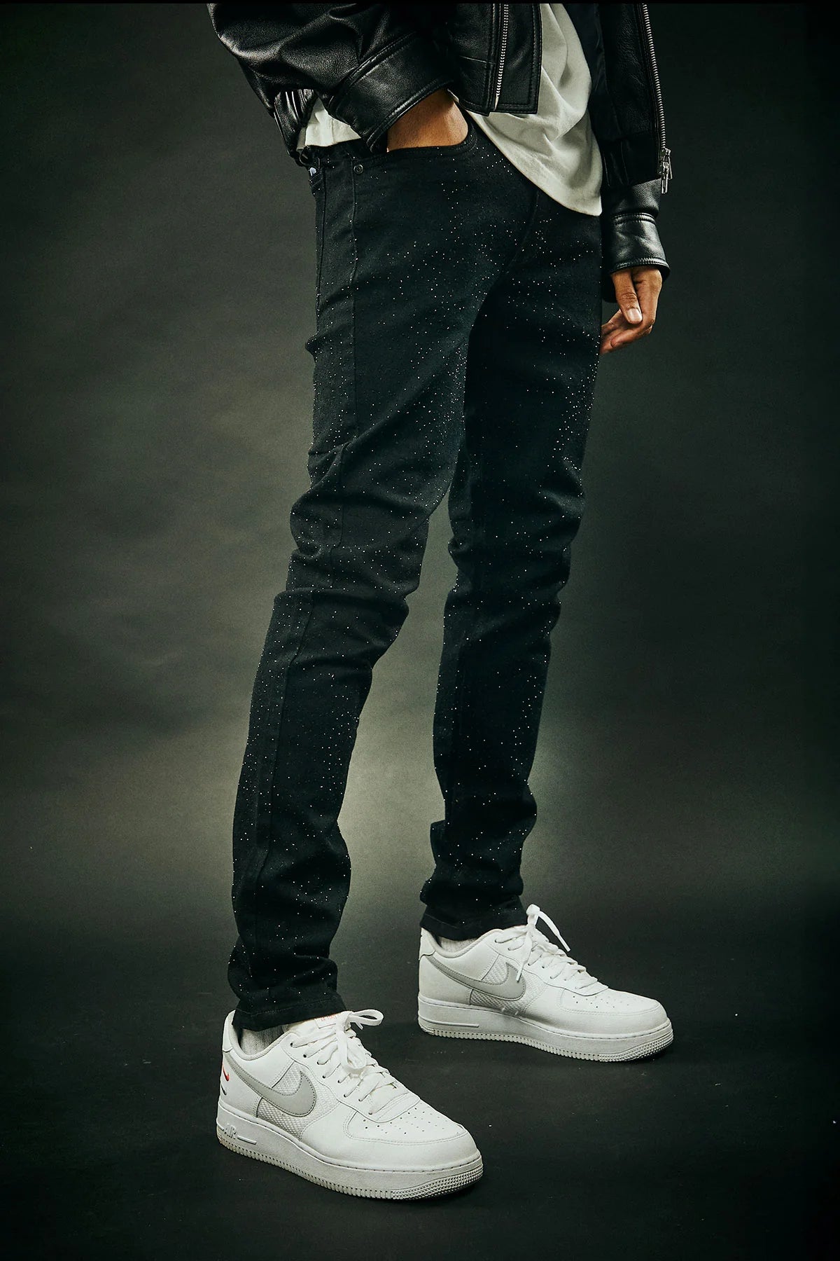 BLING JEANS BLACK