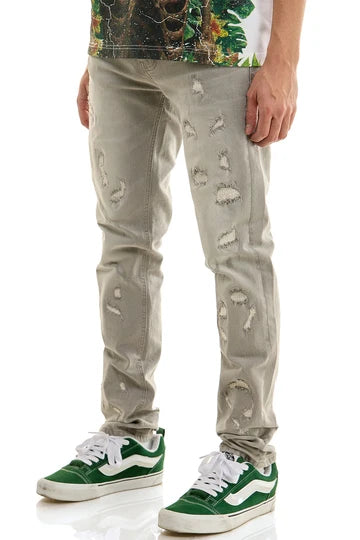 FRAGMENT SKINNY JEANS