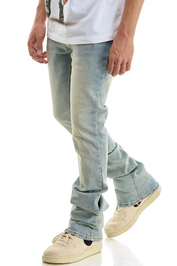 ESSENTIAL SKINNY FLARE JEANS